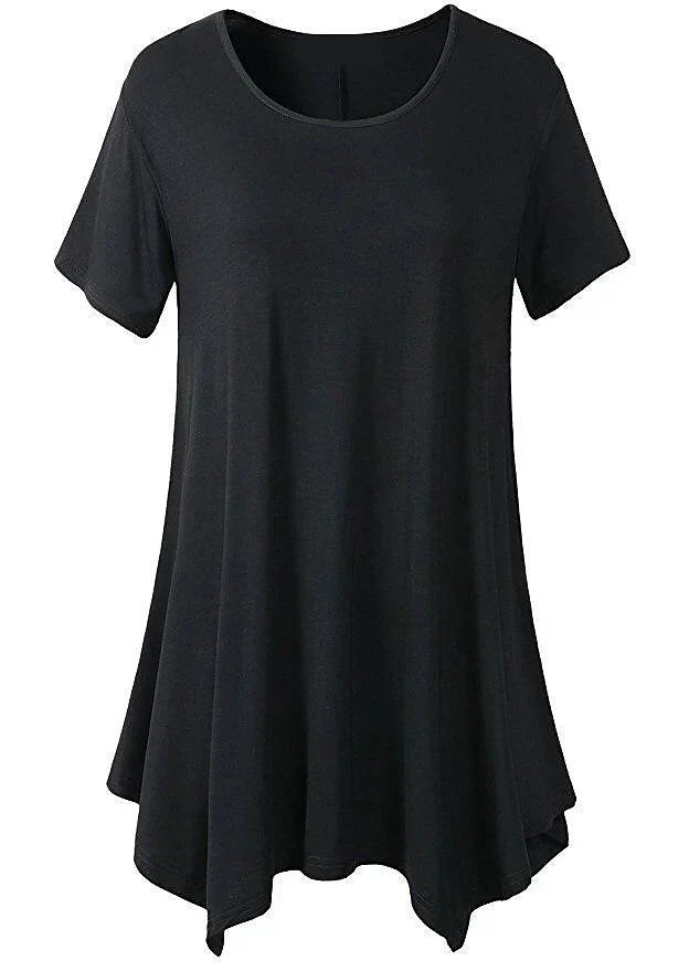 GR | Summery loose fit T-shirt with short sleeves