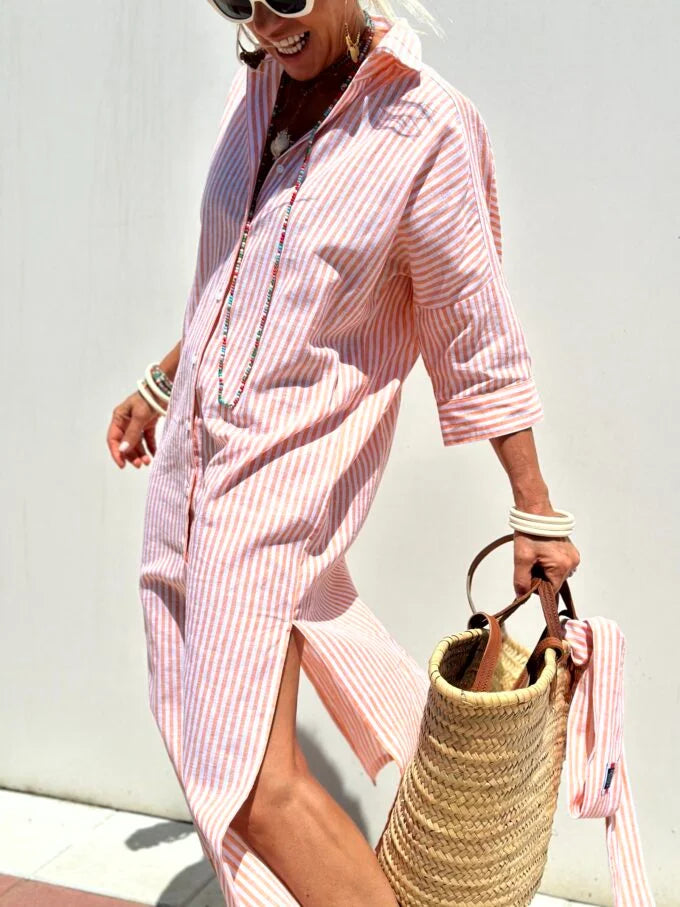 GR | Luftiges Sommerkleid mit Floralem Muster