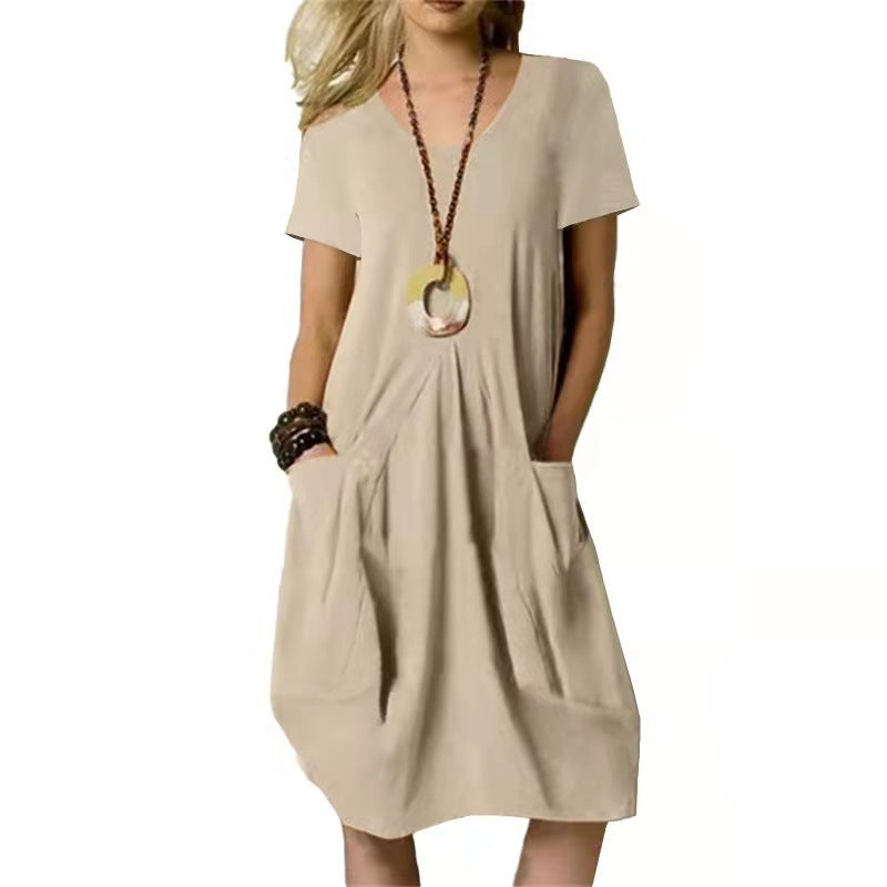 Knee-length women's dress