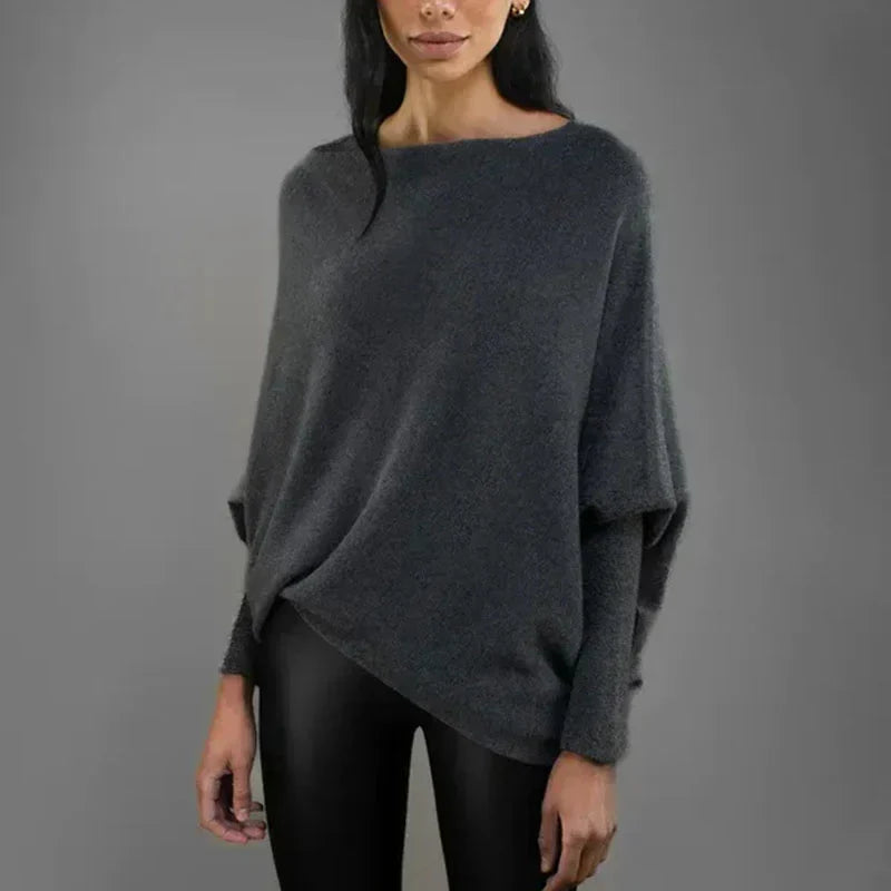 GR | Luxury Open Neck Pullover Sweater