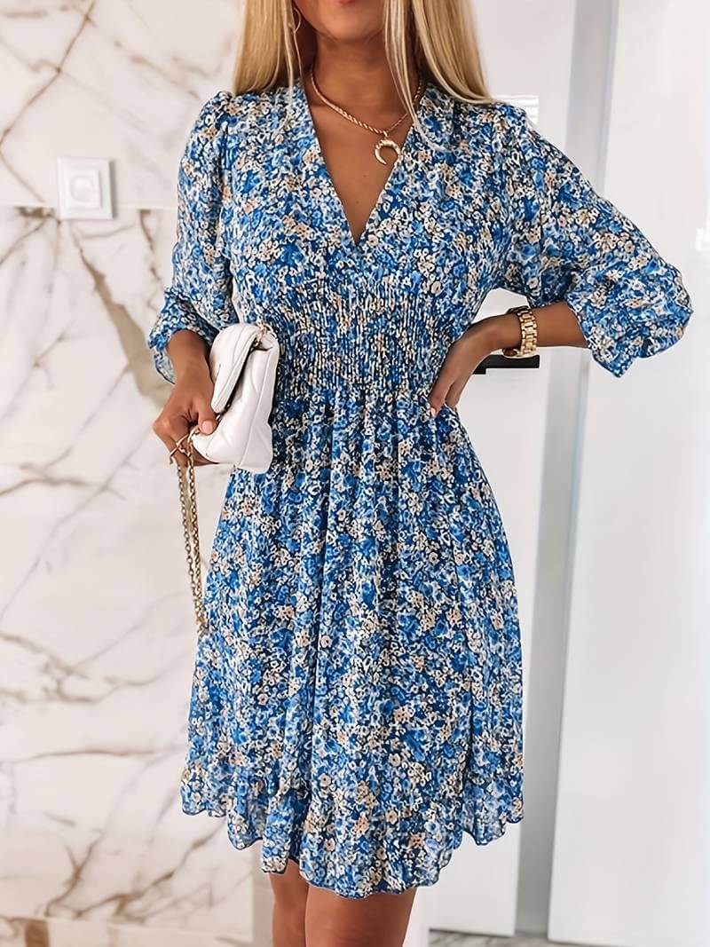 GR | Boho Puff Sleeve Dress