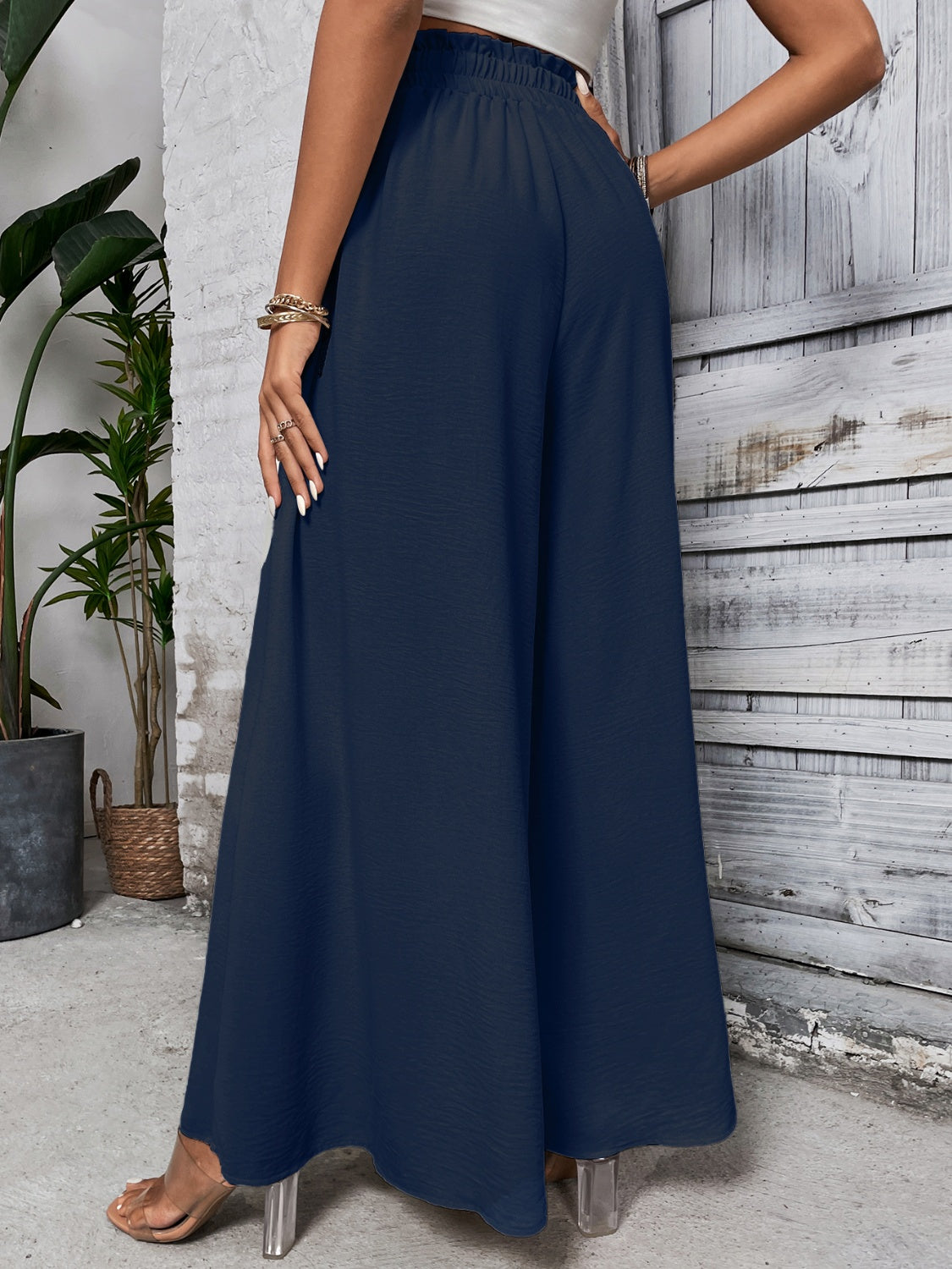 GR | Ärmelloses Pailletten Rundhals Mini Kleid