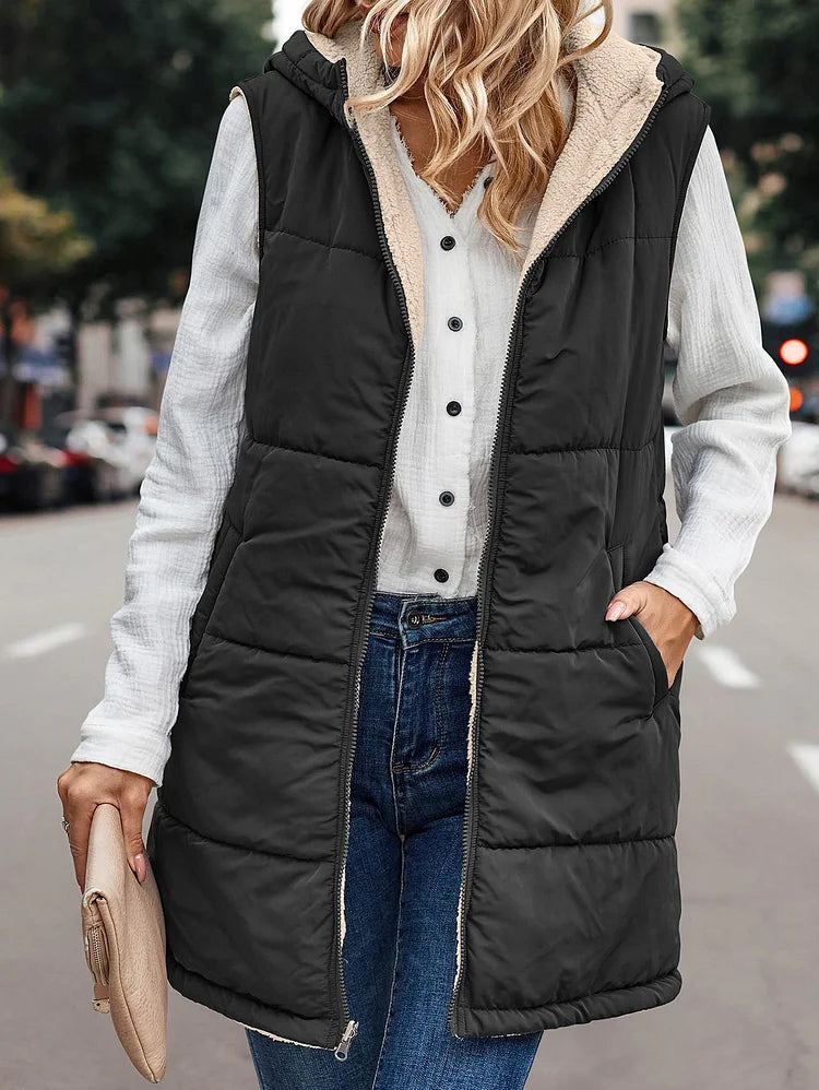 GR | Jamia Reversible Hooded Vest