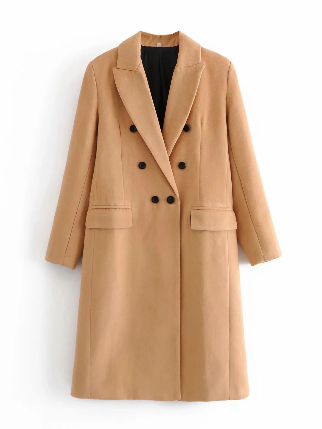 GR | Double-breasted jacket with hood