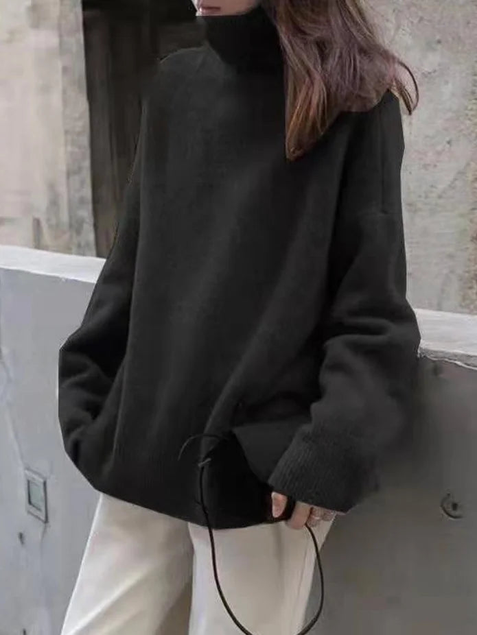 GR - Casual Cashmere Turtleneck Sweater for Women