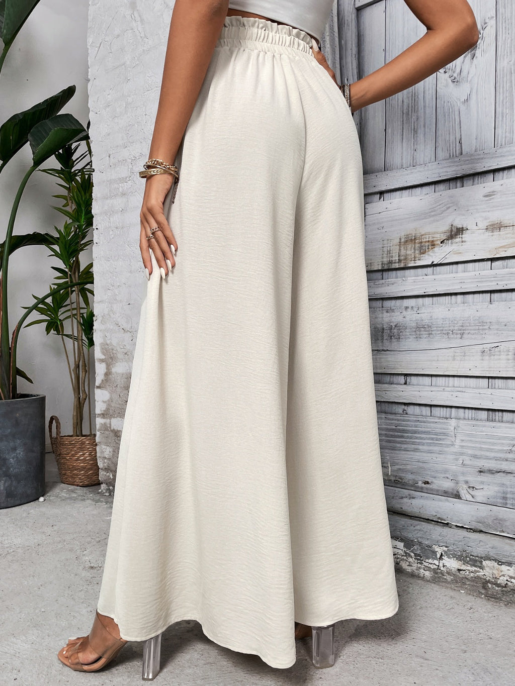 GR | Ärmelloses Pailletten Rundhals Mini Kleid
