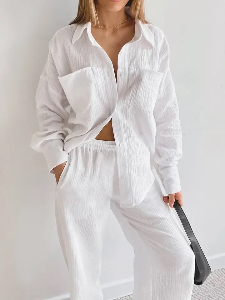GR | Muslin Two-Piece Set