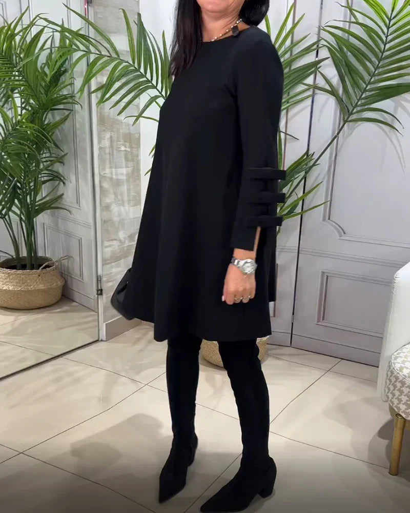 GR | Elegantes Langarmkleid