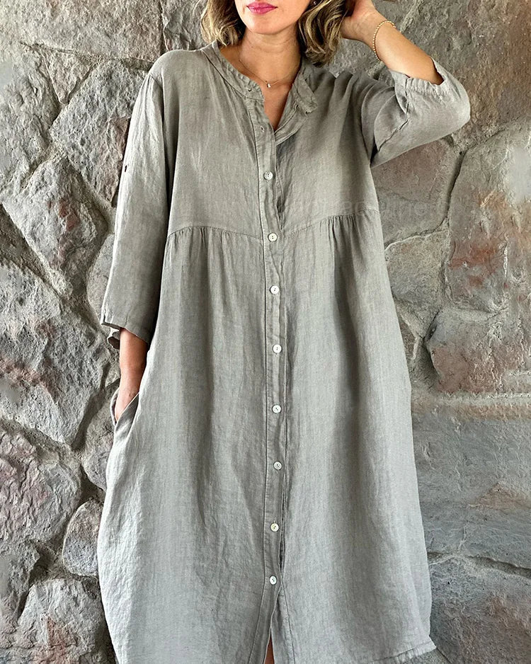 GR - Modisches Baumwollkleid