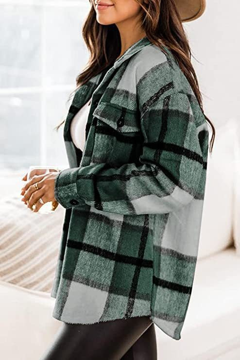 GR Checkered shirt with button placket