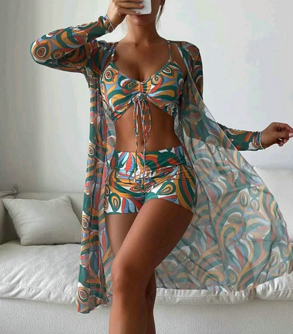 GR 1-piece bikini set | Demi set