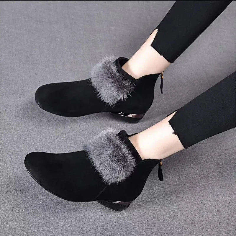 Non-slip & orthopedic ankle boots for women
