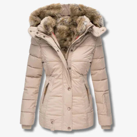 GR | Warme Jacke mit Kapuze