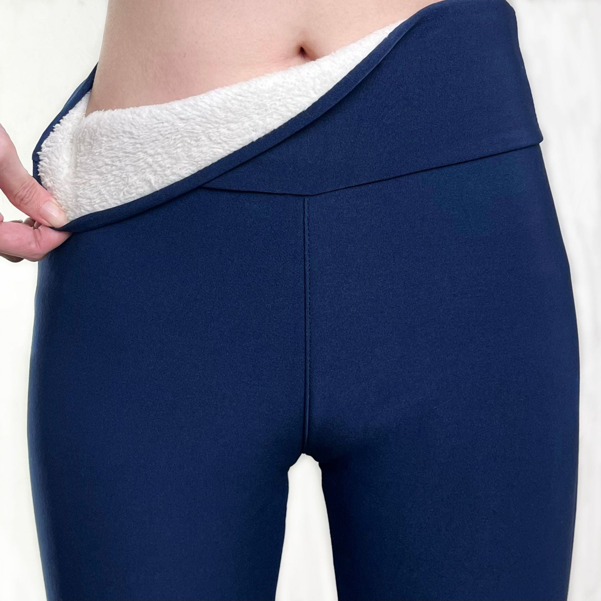 GR | Liebliche Fleece Hohe Taille Wollleggings