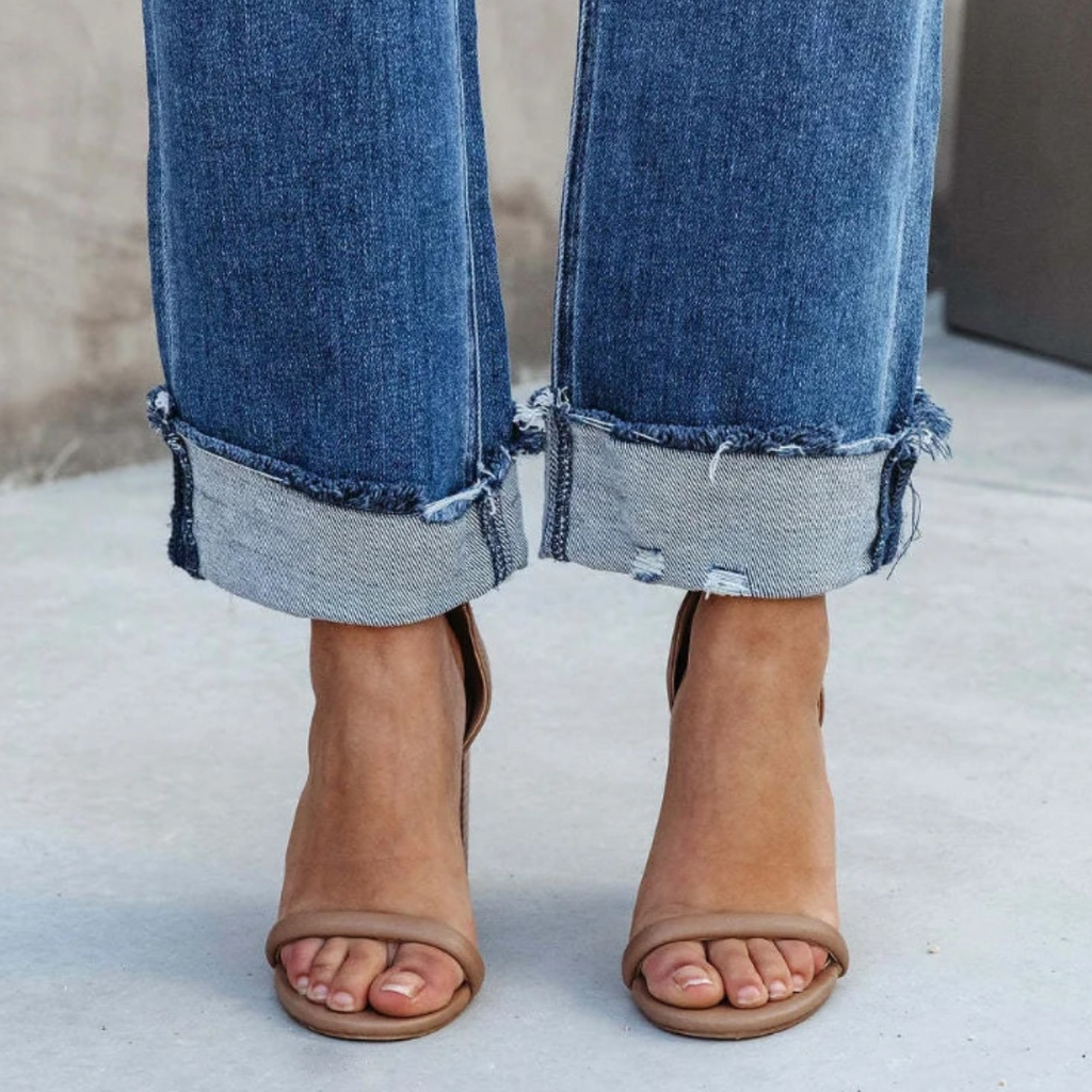 GR | High-waisted jeans