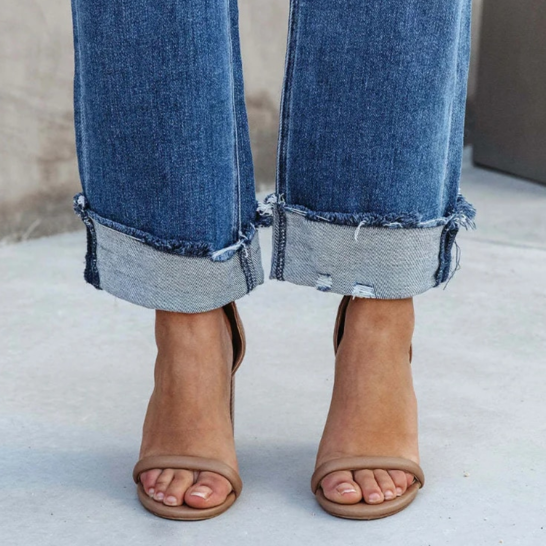 GR | High-waisted jeans
