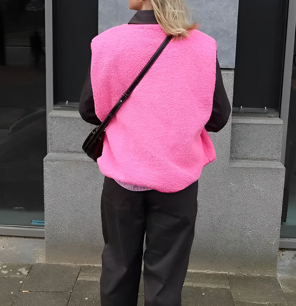 GR | Woven Open Knit Cardigan for Women