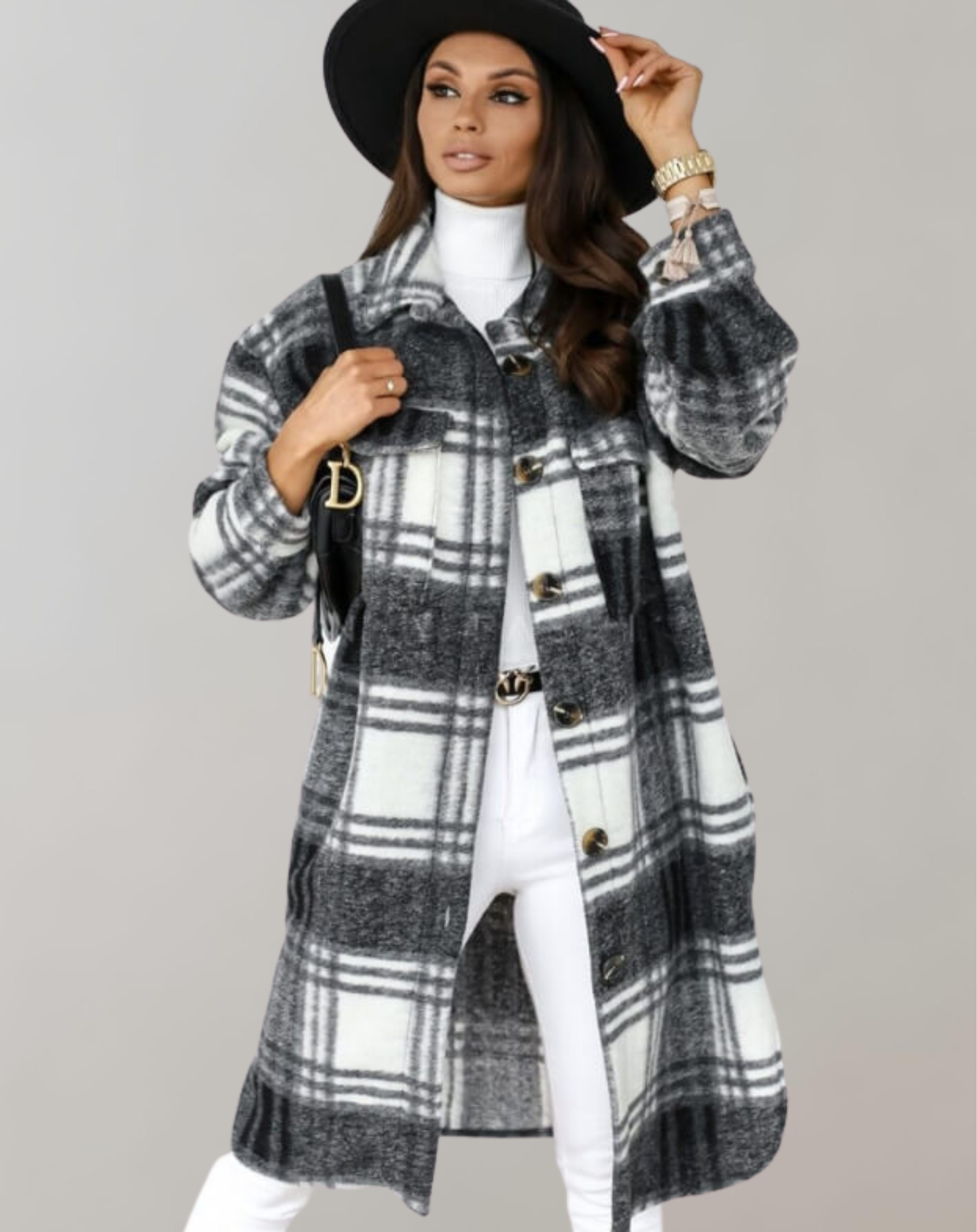 GR - Checkered Coat