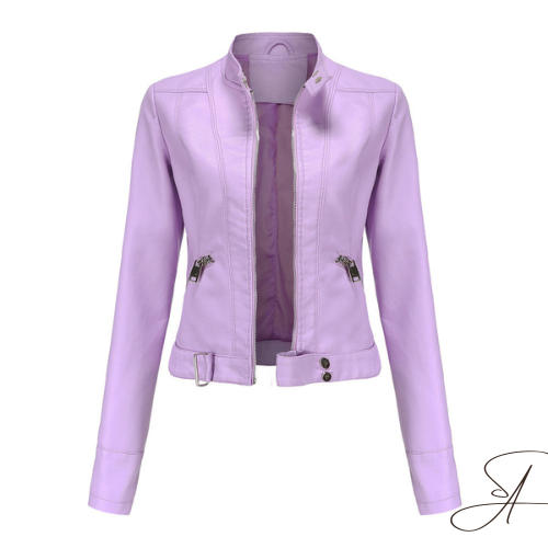 GR | Elegant leather jacket
