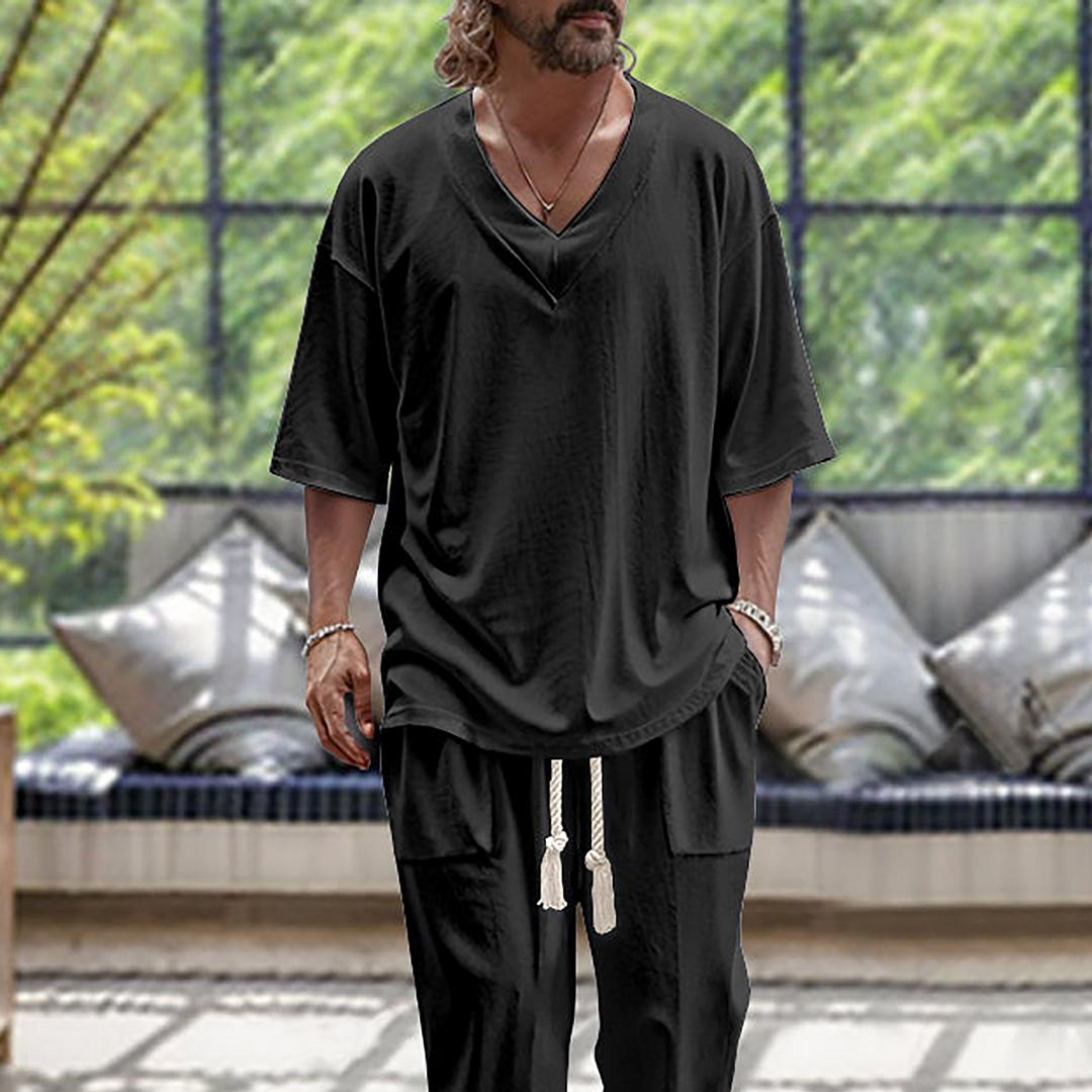 GR | Elegant suit with shirt and trousers