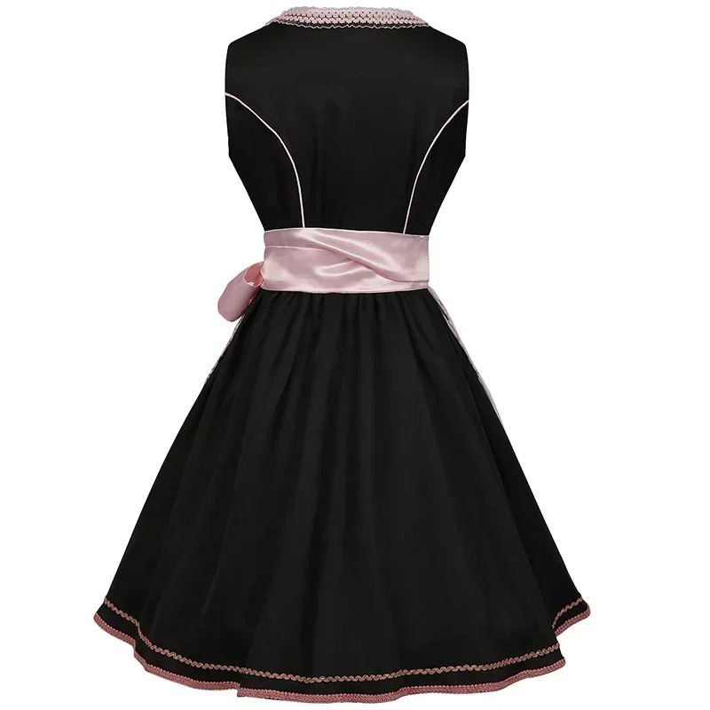 GR | Damen Traditionelles Kleid mit Blumenstickerei
