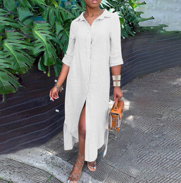 GR | Comfortable linen dress