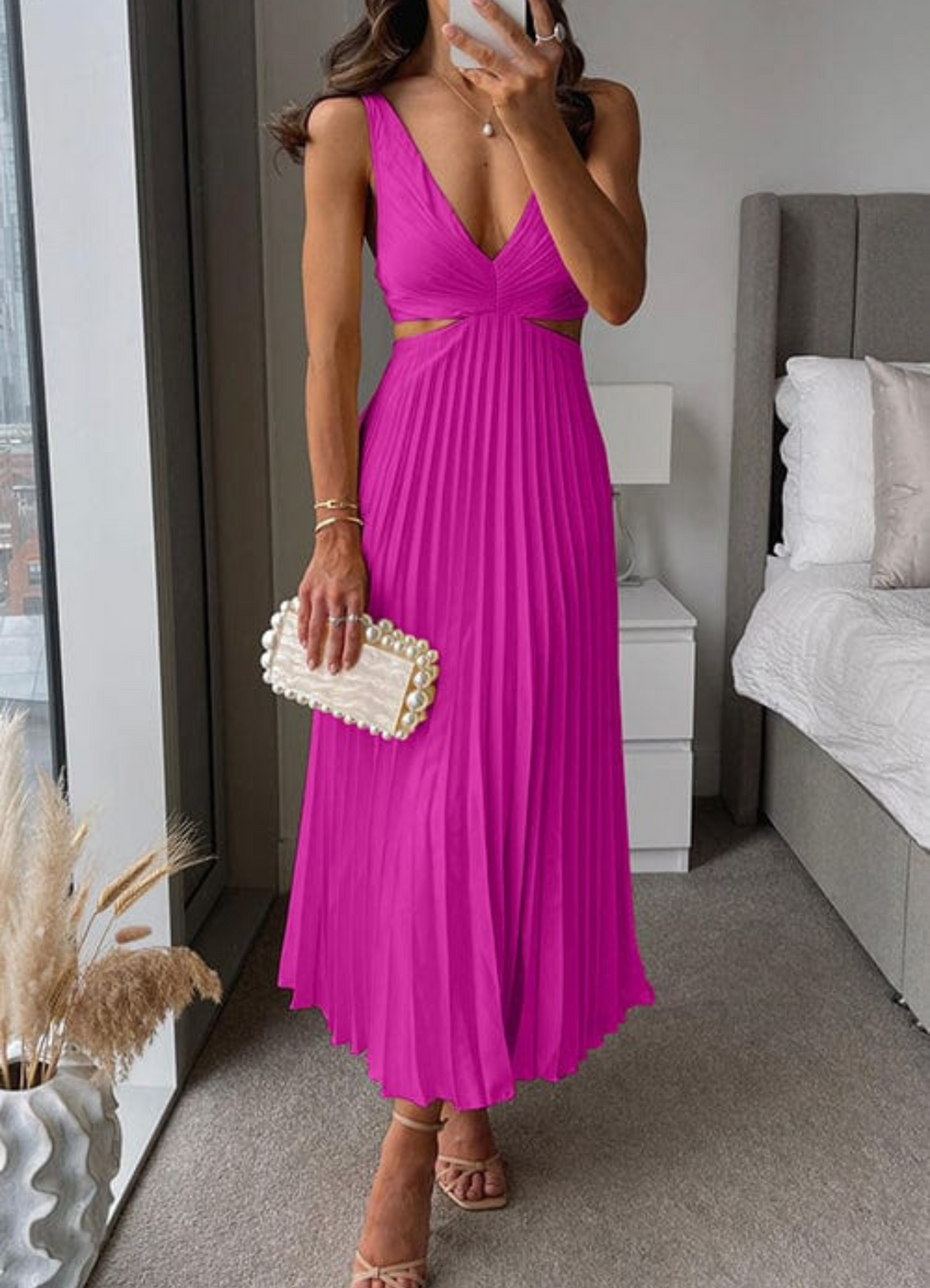GR | Backless Evening Dress for Women Maxi