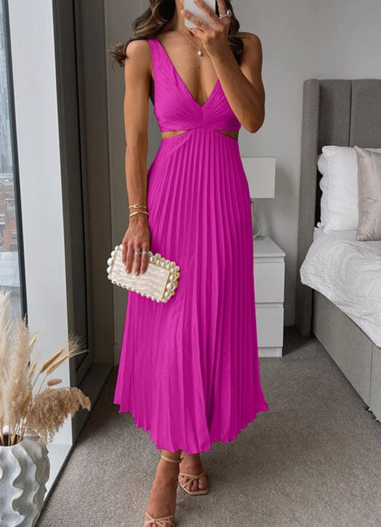 GR | Backless Evening Dress for Women Maxi