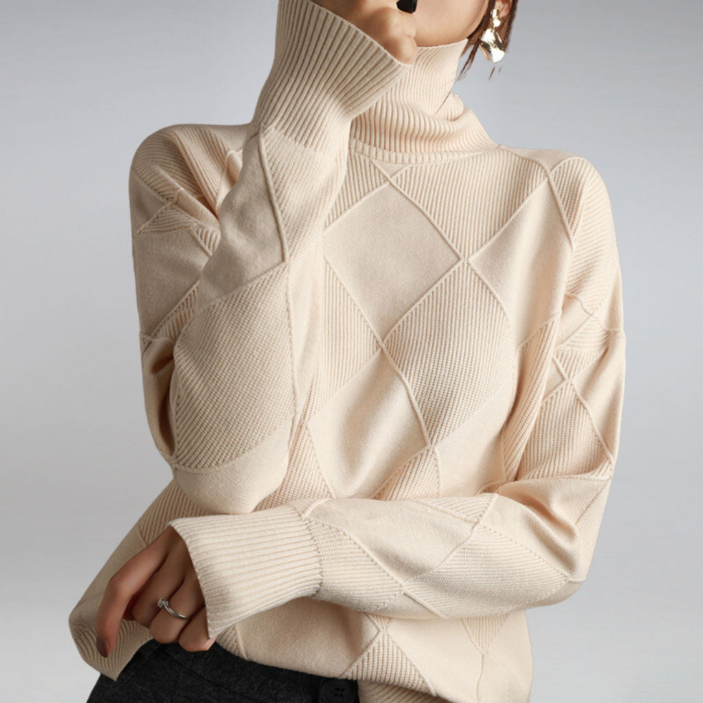 GR | Kaschmir Rollkragenpullover - Pullover mit luxuriösem Touch und atmungsaktiver Wärme