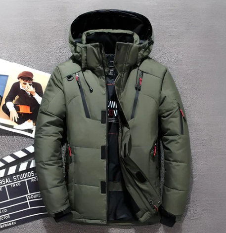 Luxurious down jacket
