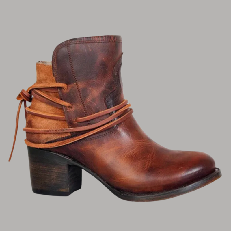 GR | Ankle boots with strap details