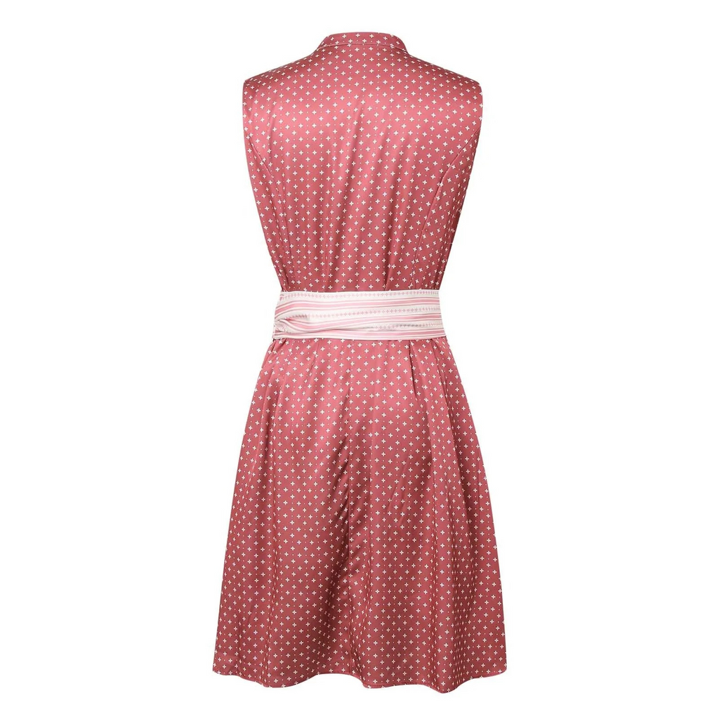 GR | Women's traditional outfit with waist belt and embroidery