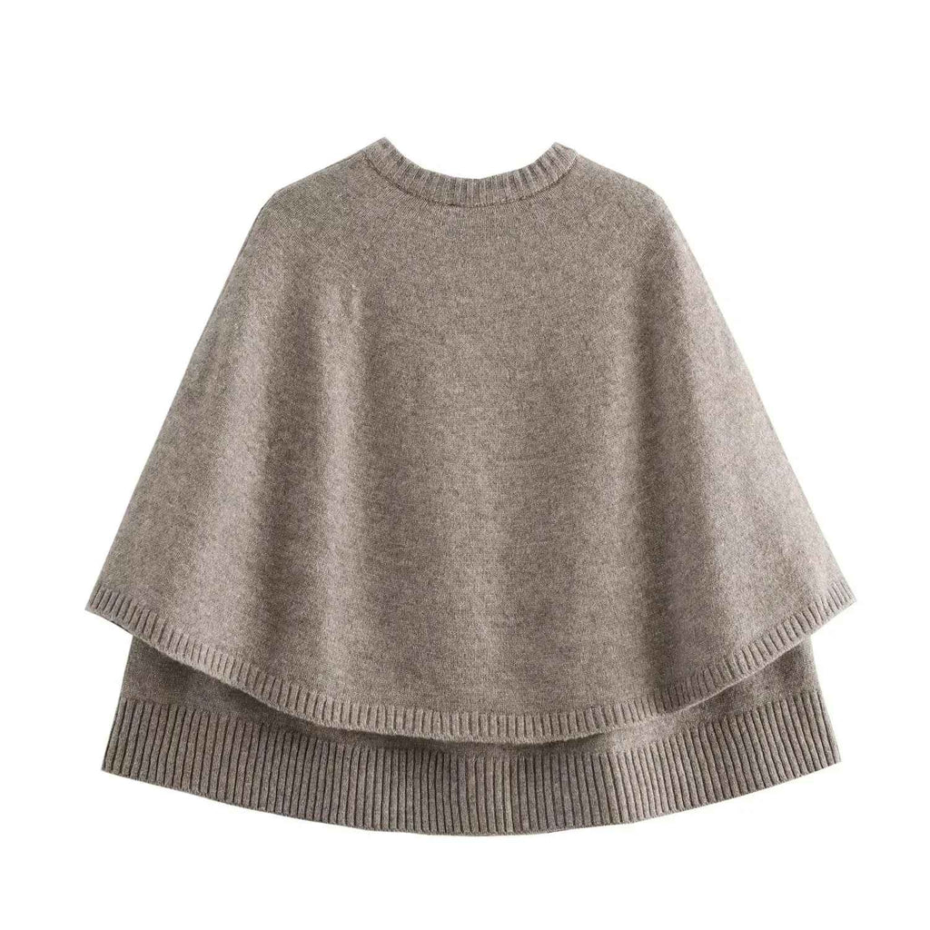 GR | Elegant button-up cape
