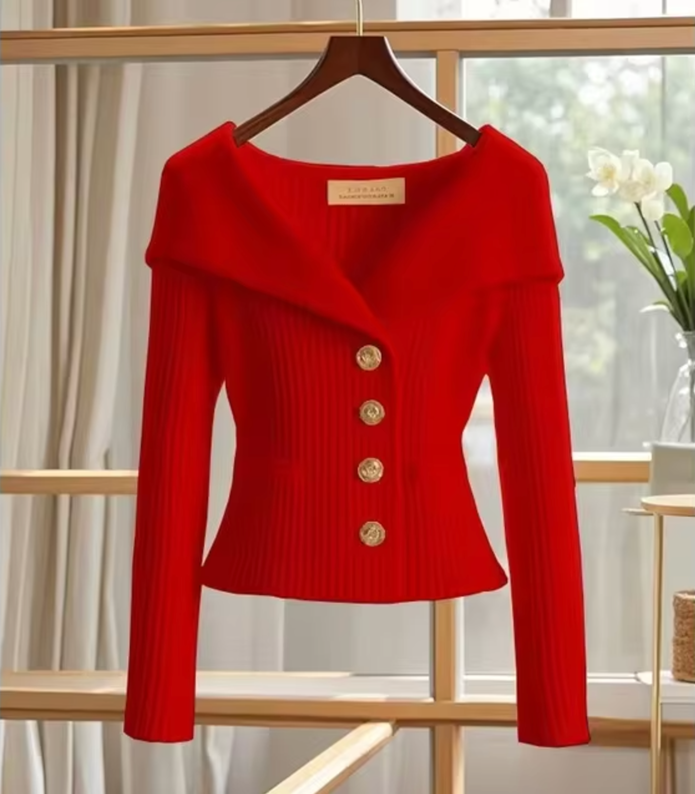 GR | Gestrickte Kurze Strickjacke
