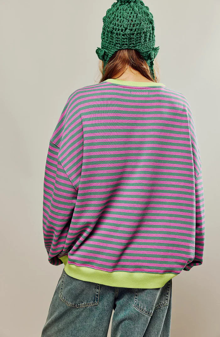 GR | Comfortable striped sweater