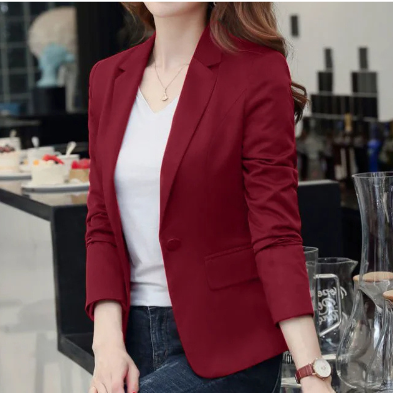 GR | Elegant women's blazer with long sleeves, ideal for work