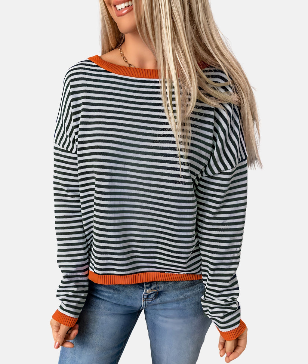 GR | Gestreifter Pullover
