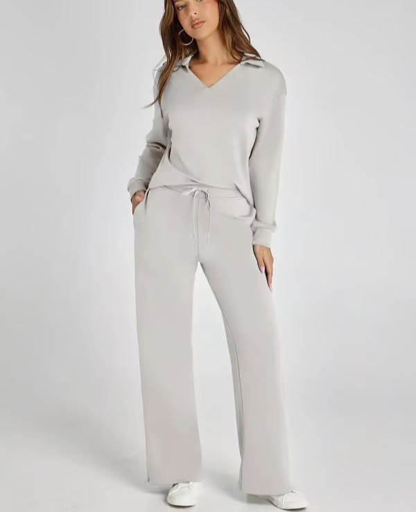 GR | Women's Two-Piece Set: Comfortable & Trendy Look for Women