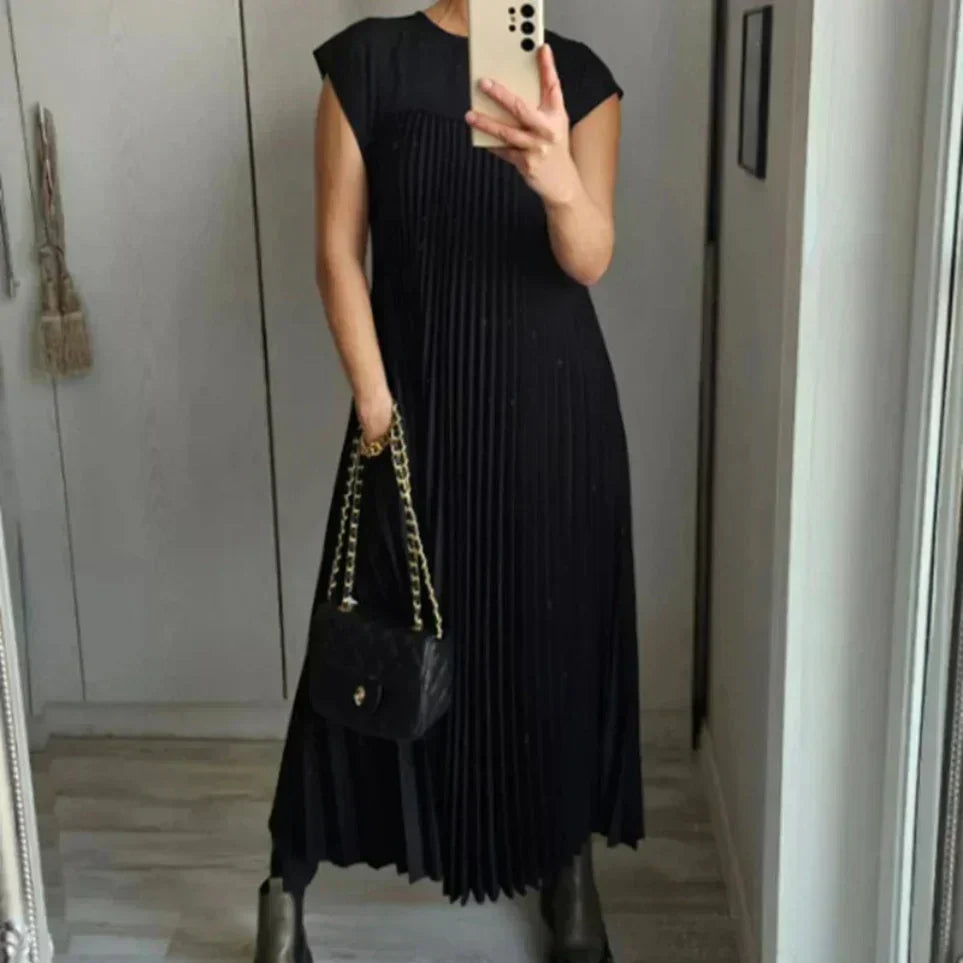 GR | Leichtes Und Frisches Plisseekleid