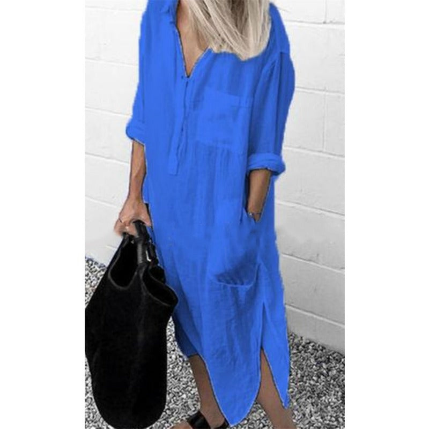 GR | Stilvolle Lange Sommerkleid