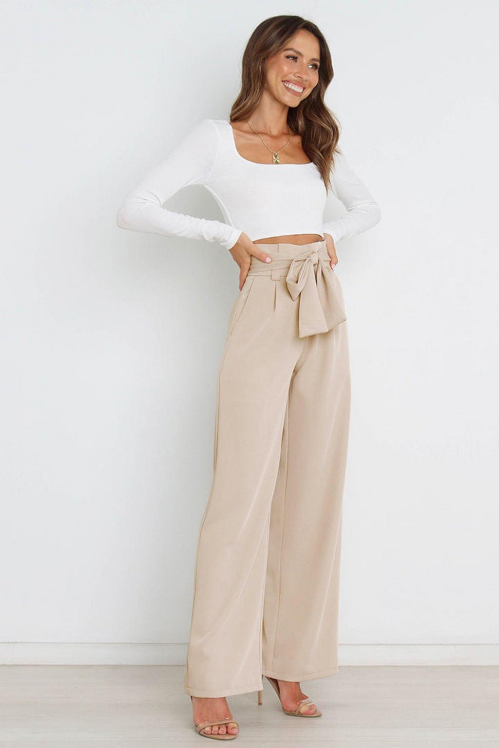GR | Leinenhose Für Frauen Lang