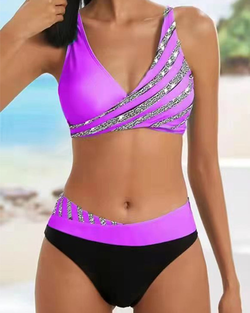 GR Bikini Set with Print
