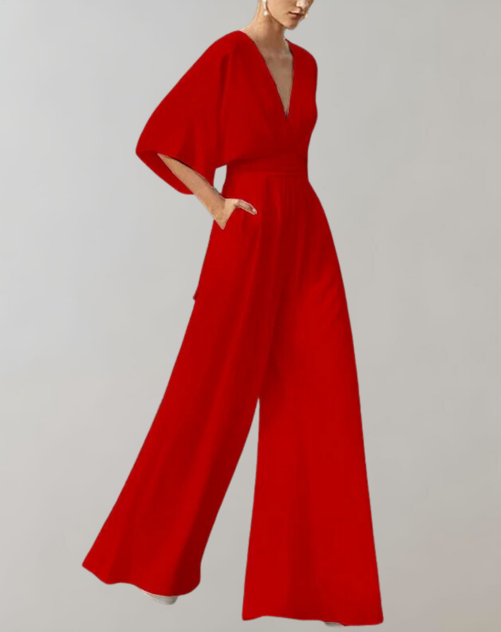 GR | Casual wide-leg romper