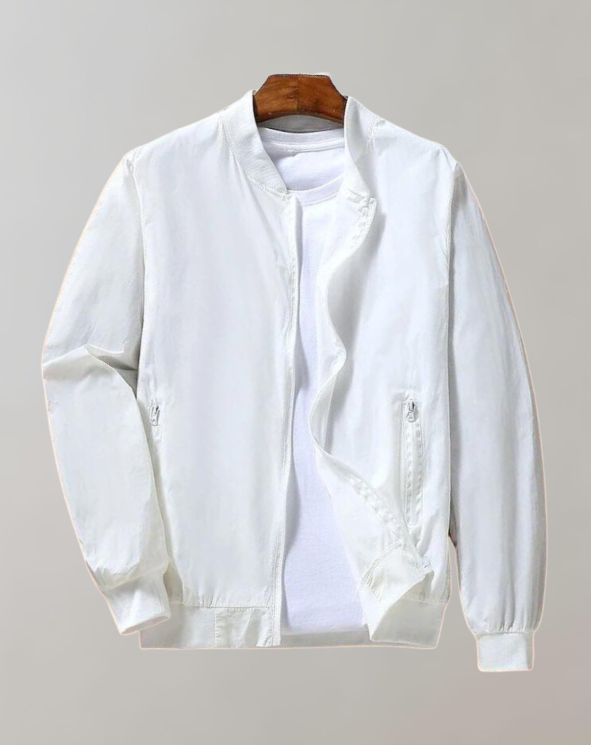GR | Sporty bomber jacket with stand-up collar