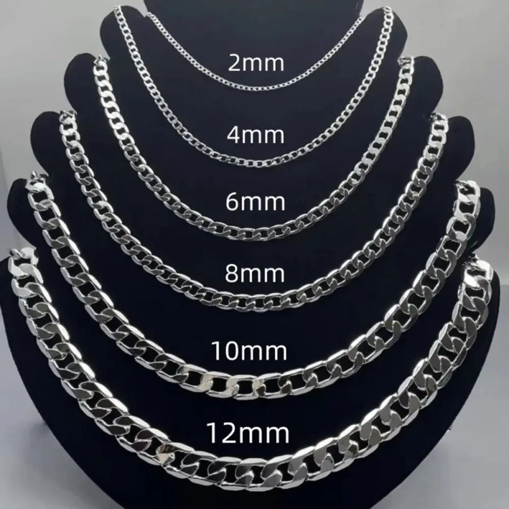 GR | 925 Sterling Silver Face Necklace