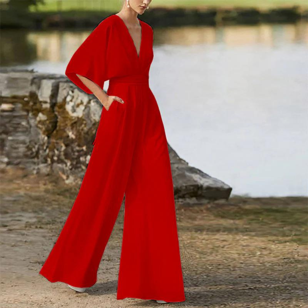 Jumpsuit | Stylish women's jumpsuit with half sleeves