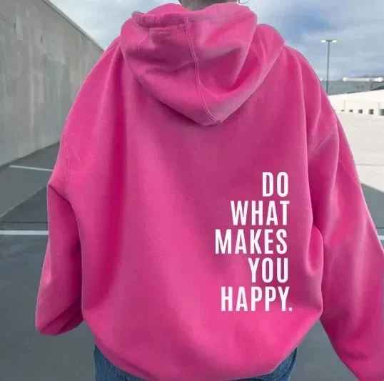GR - Damen Hoodie - Lässiger Streetstyle mit Schriftzug