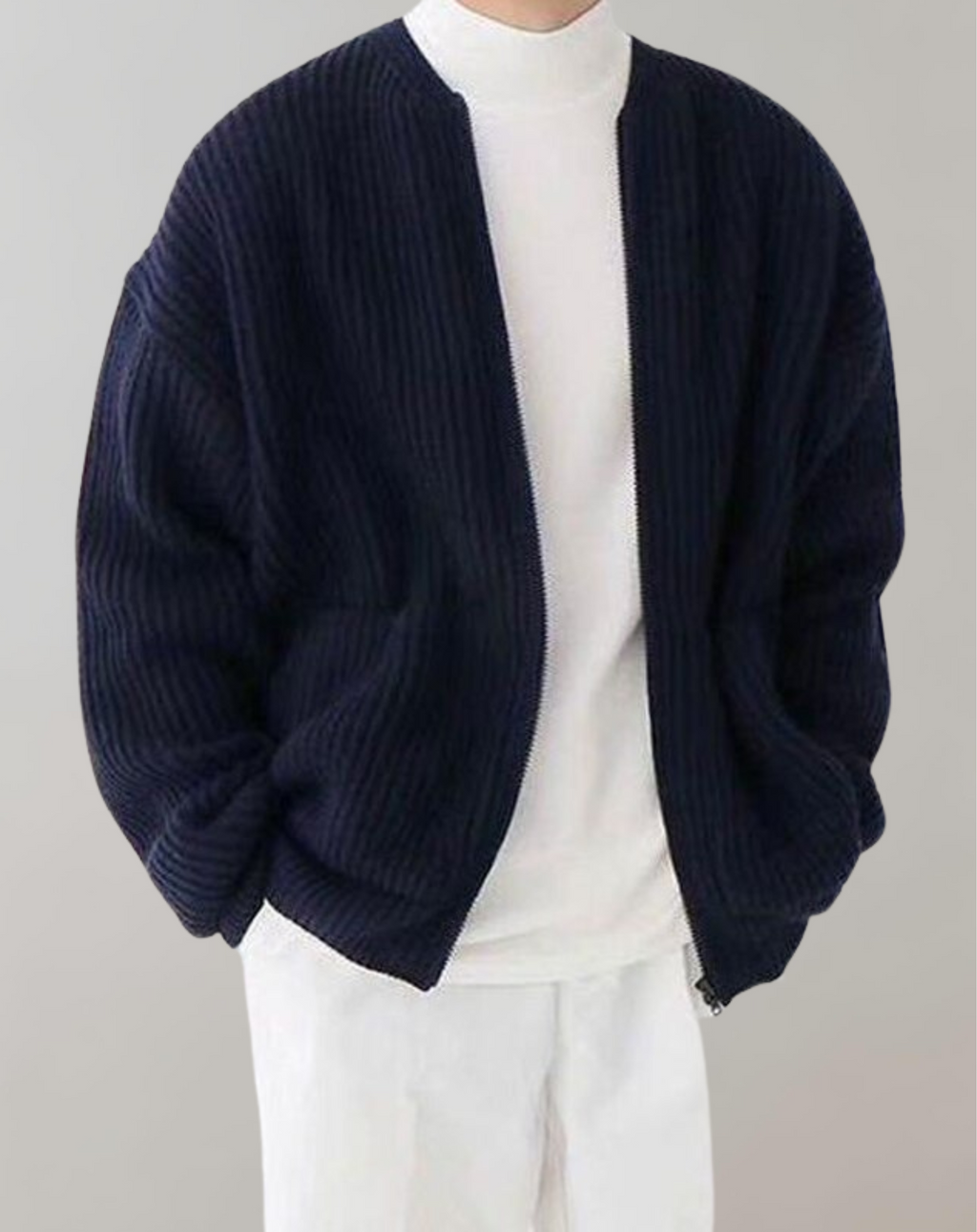 GR | Lässiger Strickjacke