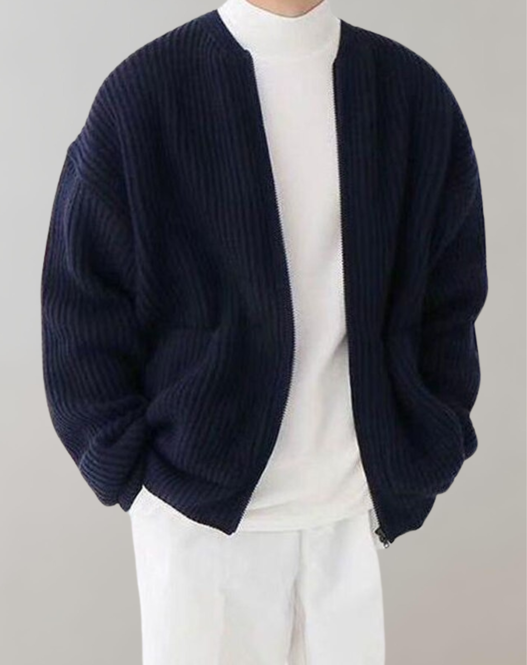 GR | Lässiger Strickjacke