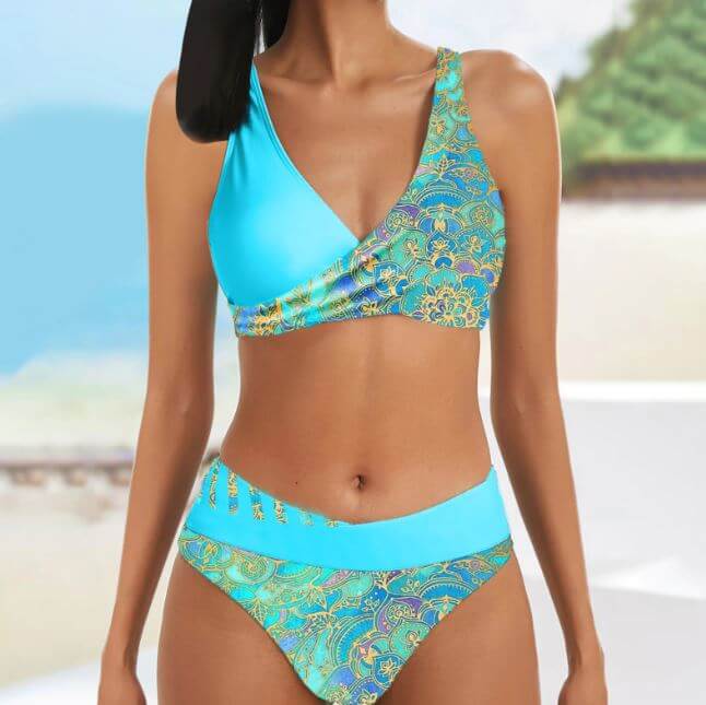 GR | Vibrant two-piece bikini set